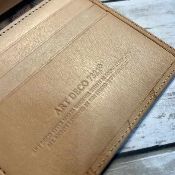 ART DECO 7321 Map Wallet - Picture 6 of 11